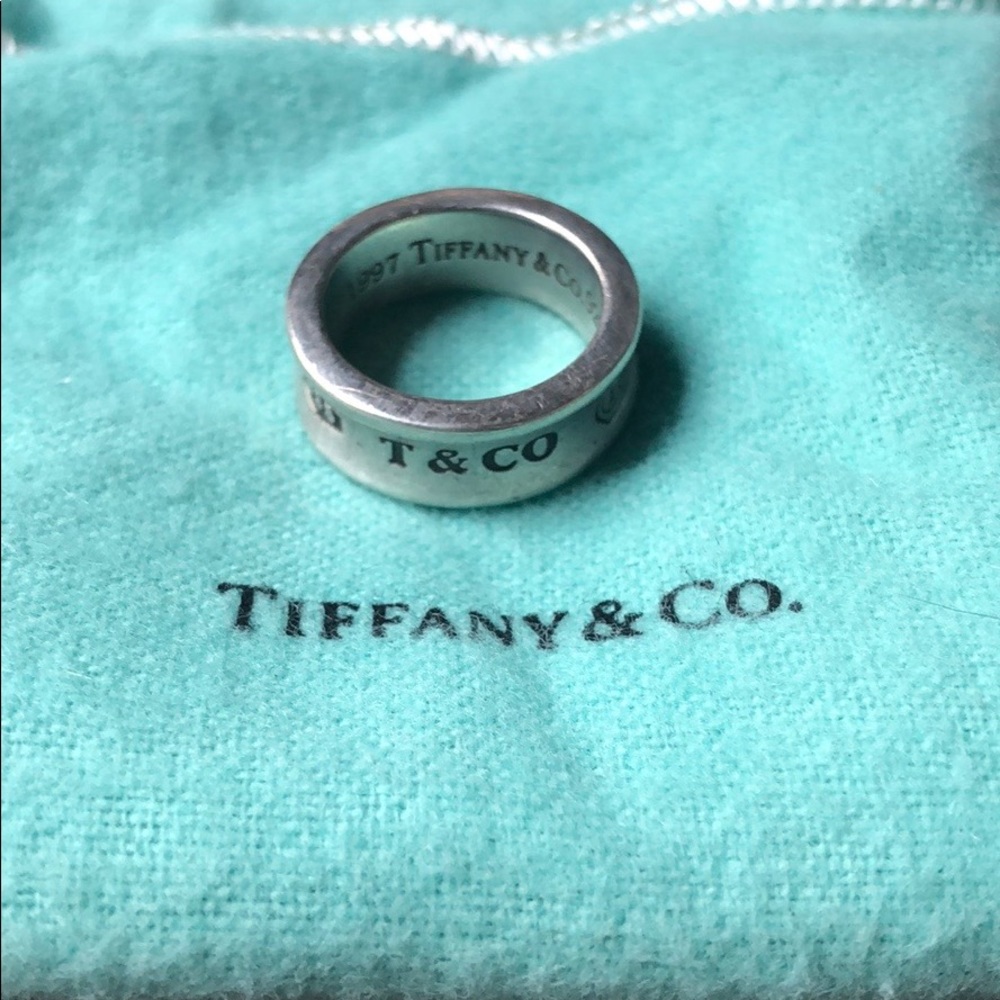 Tiffany Silver Ring Band